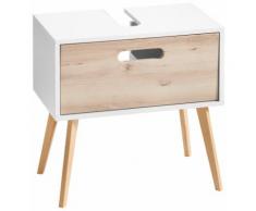 HELD MÖBEL Waschbeckenunterschrank Göteborg, weiß, weiß-buchefb.