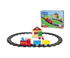 BIG Spielbausteine BIG-Bloxx Peppa Pig Train Fun, (46 St.), Made in Europe bunt Kinder Bausteine Bausätze Bauen Konstruieren