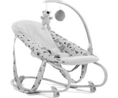 Hauck Hochstuhlaufsatz Alpha Bouncer Deluxe, Nordic Grey bis, 9 kg, für Neugeborene, mit Spielbogen grau Baby Ab Geburt Altersempfehlung