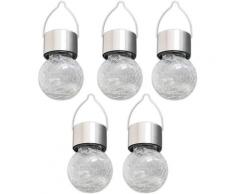näve LED Gartenleuchte silberfarben Gartenleuchten Außenleuchten Lampen Leuchten