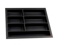 Eyckhaus kitchen & cooking Besteckeinsatz Soft Touch, für Breite 50 cm grau Küchen-Ordnungshelfer Küchenhelfer Küche