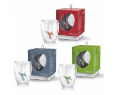 Creano Thermoglas Hummi, (Set, 3 tlg.), hitzebeständig, 3-teilig farblos Gläser-Sets Gläser Glaswaren Haushaltswaren