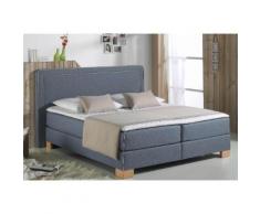 Home affaire Boxspringbett Dayton blau Einzelbetten Betten Komplettbetten