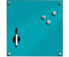 Magnettafel Home affaire 40/40 cm, grün, türkis