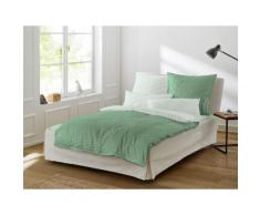 Wendebettwäsche Cedar 8742 Irisette, grün, mint
