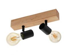 EGLO Deckenspot TOWNSHEND 3, E27, Deckenlampe schwarz Deckenleuchten Lampen Leuchten sofort lieferbar