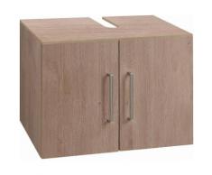 OPTIFIT Waschbeckenunterschrank Napoli, braun, kastaniefb.