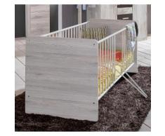 Babybett, Bergamo weiß Baby Gitterbetten Babybetten Babymöbel