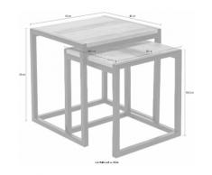 SIT Satztisch Old Pine (Set, 2 Stück) beige Kleinmöbel Tisch
