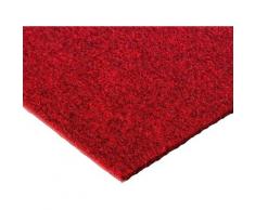 Andiamo Teppichfliese Skandi Nadelfilz, rechteckig, 4 mm Höhe, 100 Stück (16 m²), selbstklebend, für Stuhlrollen geeignet rot Teppichfliesen Bodenbeläge Bauen Renovieren