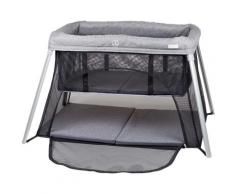 BabyGo Baby-Reisebett Dreams II, grey, faltbar grau Baby Reisebetten Babybetten Babymöbel
