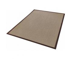 Dekowe Läufer Brasil, rechteckig, 10 mm Höhe, Teppich-Läufer, gewebt, Obermaterial: 100% Sisal, mit Bordüre, Flur braun Teppichläufer Teppiche und Diele