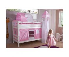 Relita Etagenbett, Set 4-tlg. rosa Kinder Kinderbetten Kindermöbel Etagenbett