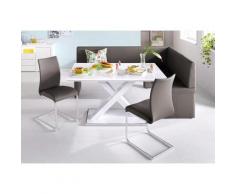 Homexperts Eckbankgruppe, (Set, 4 tlg.) braun Eckbankgruppen Tische Eckbankgruppe