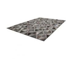 Fellteppich Lavish 310 Kayoom rechteckig Höhe 8 mm handgewebt, grau, Neutral, grau