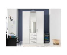 Express Solutions Kleiderschrank weiß Drehtürenschränke Kleiderschränke