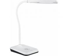 TRIO Leuchten LED Schreibtischlampe CHARGER, weiß, weiß
