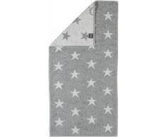 Handtücher "Stars Small" Cawö, silberfarben, silberfarben