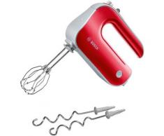 BOSCH Handmixer Styline Colour MFQ40303, 500 W, 5 Stufen plus Turbostufe, 2 Rührbesen, Edelstahl-Knethaken, rot/silber dunkelrot, silberfarben Mixer Zerkleinerer Haushaltsgeräte