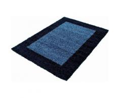 Ayyildiz Hochflor-Teppich Life Shaggy 1503, rechteckig, 30 mm Höhe, Wohnzimmer blau Schlafzimmerteppiche Teppiche nach Räumen