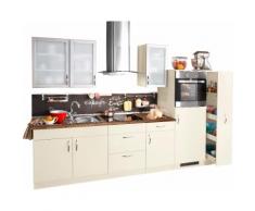 wiho Küchen Küchenzeile Peru EEK D beige Küchenzeilen mit Geräten -blöcke Küchenmöbel Arbeitsmöbel-Sets