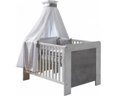 arthur berndt Babybett Lola, grau, MDF Stone-White Washed Wood NB