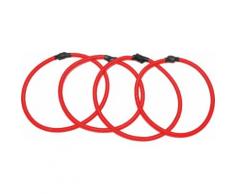 Joka Fit Widerstandsband Gummiseil für JOKA FIT Trampolin, rot, rot