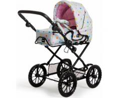BRIO Puppenwagen "Combi Grau mit Punkten", grau, Unisex, grau-bunt