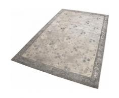 Teppich Flora Esprit rechteckig Höhe 12 mm maschinell gewebt, grau, Neutral, grau