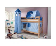 Relita Etagenbett, Set 4-tlg. blau Kinder Kinderbetten Kindermöbel Etagenbett