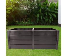 KHW Hochbeet Demeter XL, BxTxH: 158x82x61 cm, 672 Liter grau Hochbeete Gewächshäuser Garten Balkon