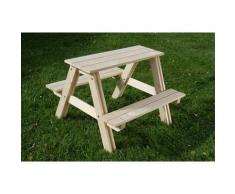 GASPO Kindersitzgruppe, Picknicktisch, BxTxH: 80x48x80 cm beige Kinder Kindersitzgruppe Kinderstühle Kindermöbel