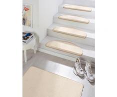 Stufenmatte Fancy HANSE Home stufenförmig Höhe 7 mm maschinell getuftet, beige, beige