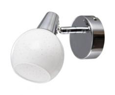 Nino Leuchten,LED Wandstrahler DOXY silberfarben Deckenstrahler Strahler Spots Lampen Leuchten