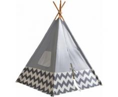 KidKraft Spielzelt Tipi Moderne, grau Kinder Spieltunnel Outdoor-Spielzeug Spielzelte