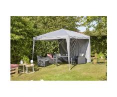Siena Garden Faltpavillon Starter, 300x300 cm grau Pavillons Garten Balkon