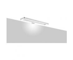 ADOB Aufbauleuchte Spiegelleuchte, Tageslichtweiß, 30 cm silberfarben Aufbauleuchten Möbelleuchten Lampen Leuchten