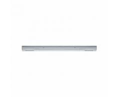 Paulmann Schienensystem-Einspeiser URail Mitteleinspeisung 3/4/5-adrig Chrom matt 230V Kunststoff, (1tlg.) silberfarben Zubehör für Lampen Leuchten Stromschienensysteme