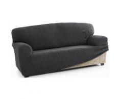 my home Sofahusse Niagara, optimale Passform durch Super-Stretch grau Sofahussen Hussen Überwürfe