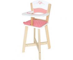 Hape Puppenhochstuhl Hochstuhl rosa Kinder Puppenzubehör Puppen
