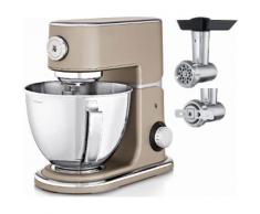 WMF Küchenmaschine Profi Plus, platin bronze, 1000 Watt, Schüssel 5 Liter goldfarben Multifunktionsküchenmaschinen Küchenmaschinen Haushaltsgeräte ohne Kochfunktion