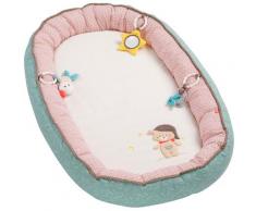 Fehn Kuschelnest "Bruno", blau, beige-blau-rot