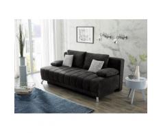 Jockenhöfer Gruppe Schlafsofa, mit modischer Pfeifensteppung grau Schlafsofa Schlafsofas Sofas Couches Gemütliches Wohnzimmer