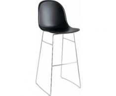 connubia by calligaris Barhocker Academy CB/1675-LHS P77 schwarz Barmöbel Küchenmöbel Hocker