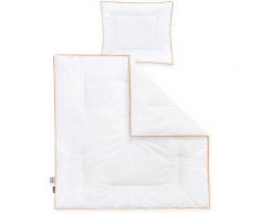 Julius Zöllner Kindersteppbett + Kopfkissen Babytraum, (Spar-Set) weiß Baby Kinderbettdecke Bettdecken Bettdecken, Unterbetten