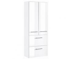 Midischrank HELD MÖBEL Venedig Breite 50 cm, weiß, weiß-weiß