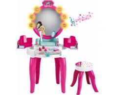 Klein Schminktisch Barbie Schönheitsstudio mit Zubehör, bunt, bunt