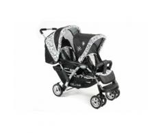 CHIC4BABY, Geschwister-Kinderwagen »Duo, flowers«, Kinder