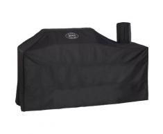 RÖSLE Grill-Schutzhülle VIDERO, (1 St.), für BBQ-Kitchen G4-SK, hochwertige Schützhülle aus 100% Polyester, mit praktischem Klettverschluss zum Fixieren schwarz Garten Balkon