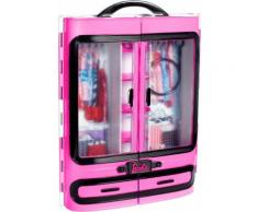 Mattel Puppen Accessoires-Set "Modekoffer Barbie Kleiderschrank", rosa, Damen, rosa